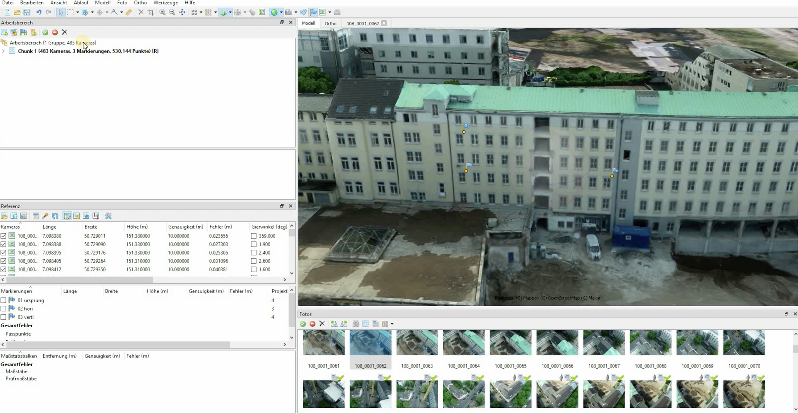 Drohnenvermessung mit Agisoft Metashape: von der Befliegung zum Orthomosaik