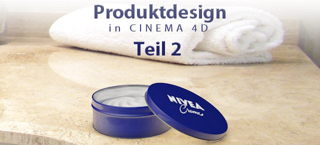 Produktdesign in CINEMA 4D – Teil 2