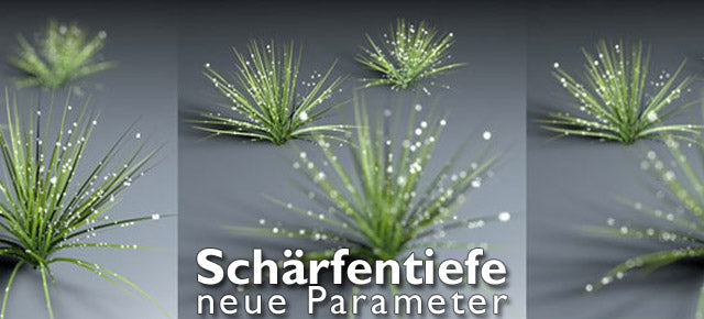 Neue Parameter für die Schärfentiefe in CINEMA 4D R13