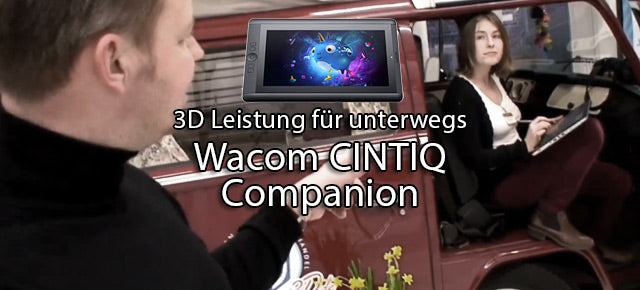 Wacom’s – Cintiq Companion – Kreativität für Unterwegs