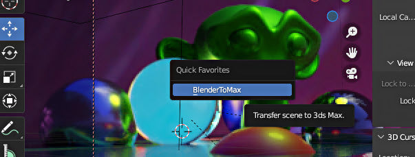 Blender to Max