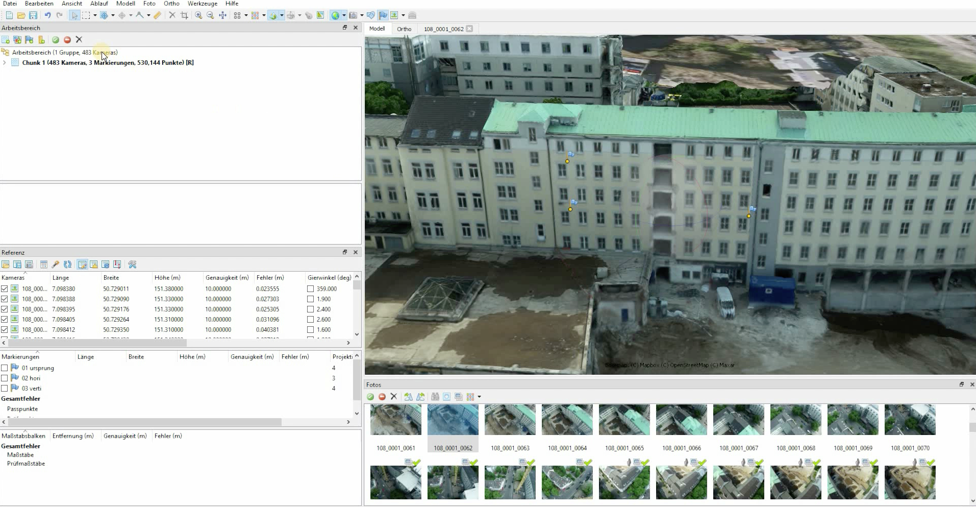 Drohnenvermessung mit Agisoft Metashape: von der Befliegung zum Orthomosaik
