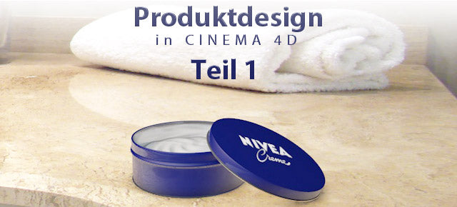 Produktdesign in CINEMA 4D – Teil 1