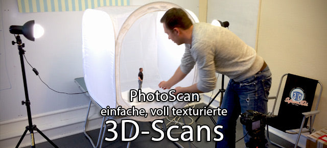 Photogrammetrie – Verwandle Deine Kamera in einen 3D-Scanner!