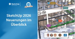 SketchUp 2026 herunterladen und installieren – Keyvisual