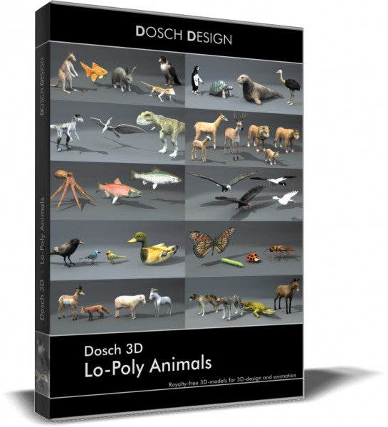 Lo-Poly Animals