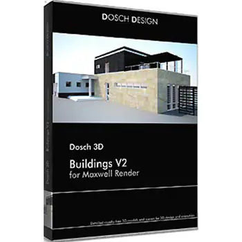 Buildings V2 for Maxwell Render