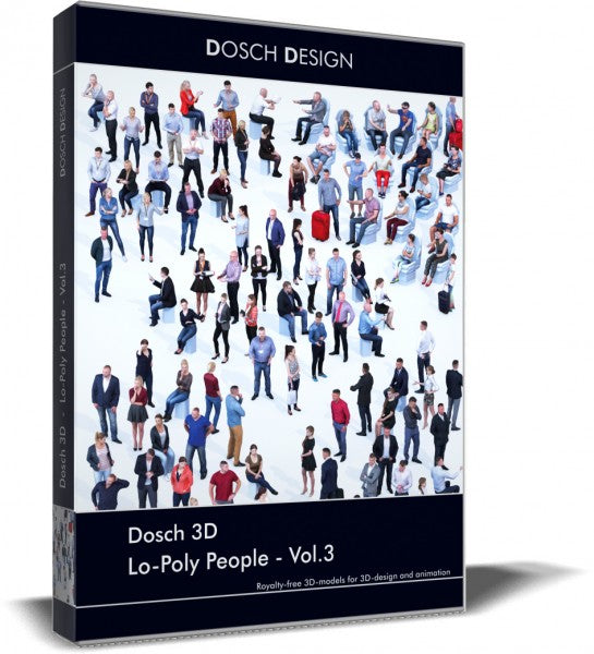 Lo-Poly People Vol. 3