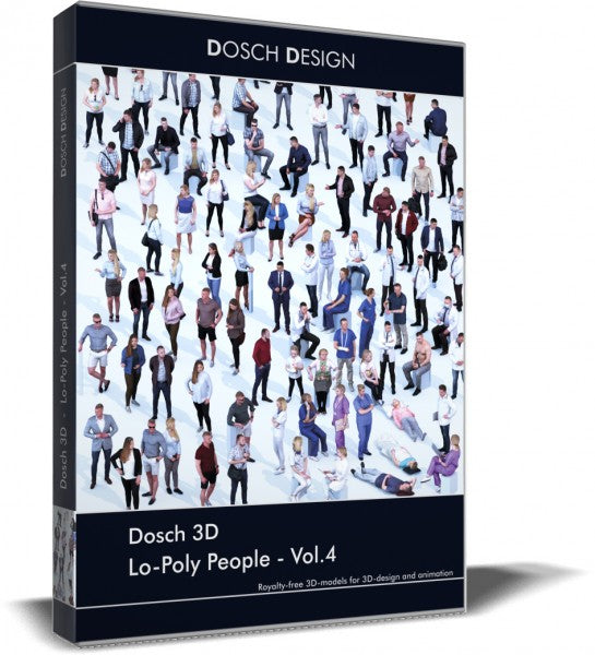 Lo-Poly People Vol. 4