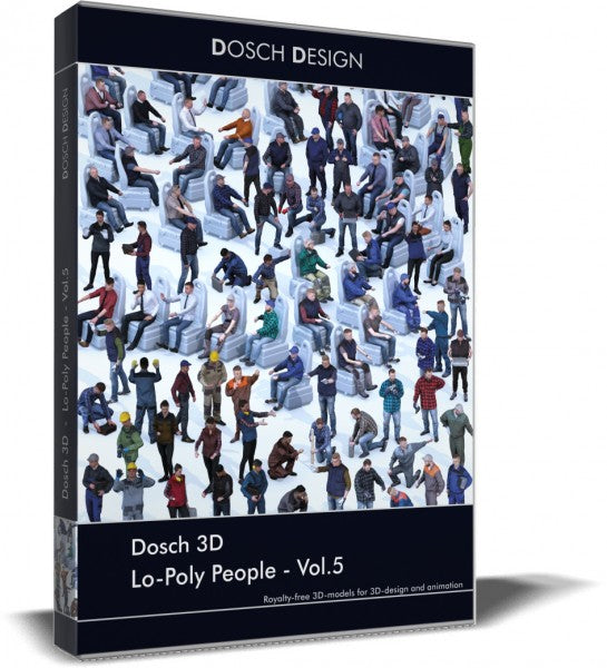 Lo-Poly People Vol. 5