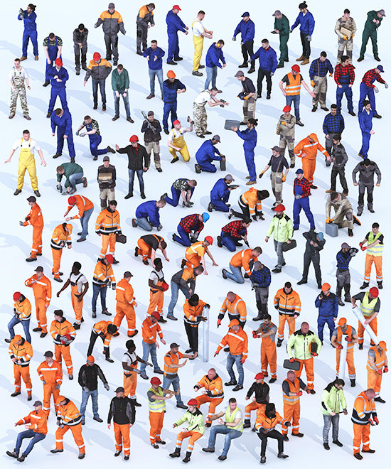 Lo-Poly People Vol. 6