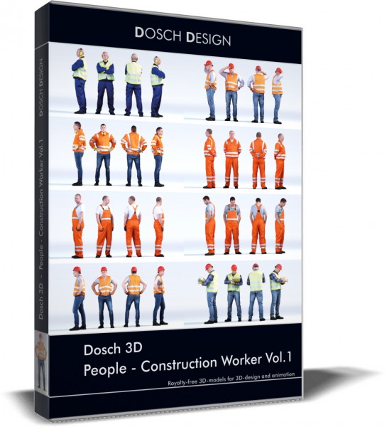 People - Construction Worker Vol. 1