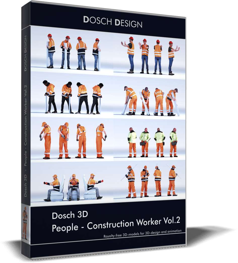 People - Construction Worker Vol. 2