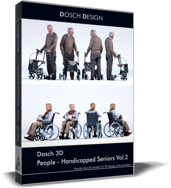 People - Handicapped Seniors Vol. 2