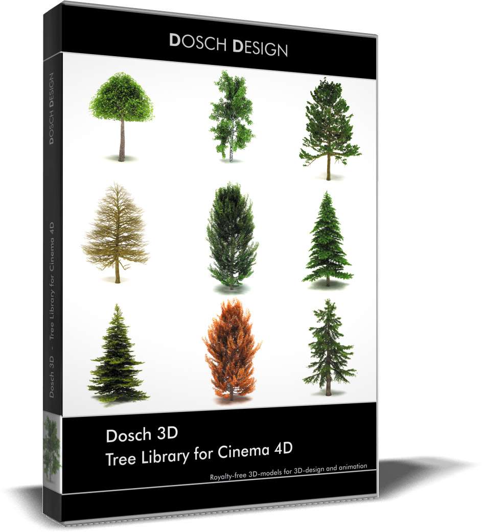 Tree Library for Cinema 4D