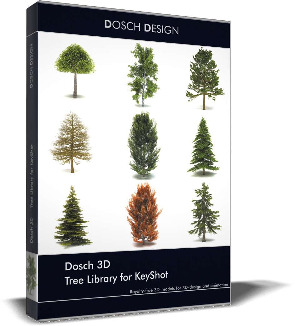 Tree Library for KeyShot