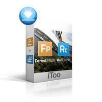 FP RC Bundle box – forest Pack + RailClone, iToo software