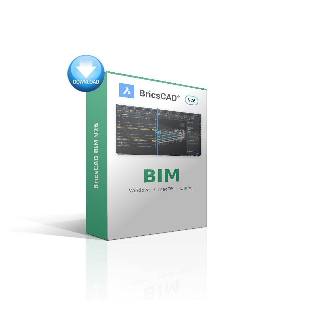 BricsCAD BIM Boxshot