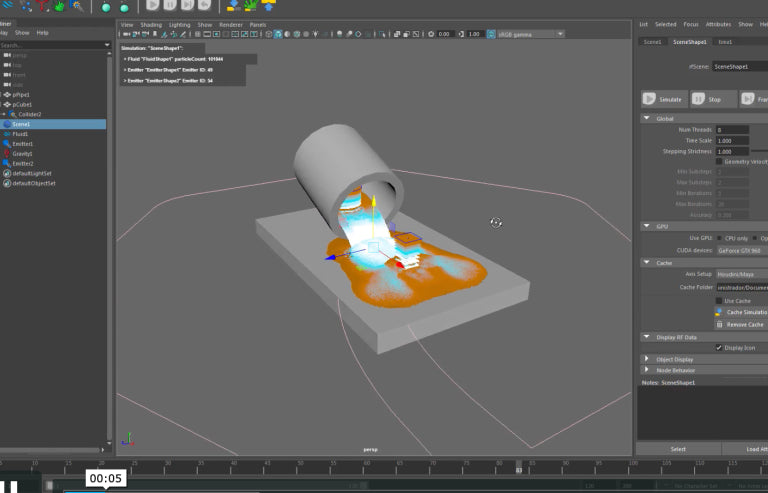 Realflow für Maya