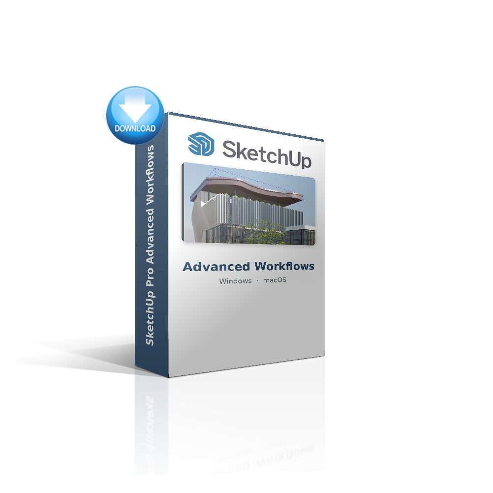 SketchUp Pro Advanced Workflows Boxshot