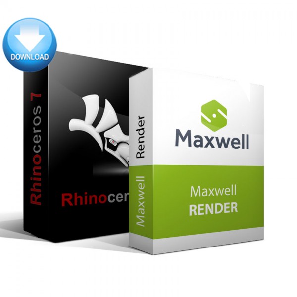 Rhino 7 + Maxwell Render Bundle