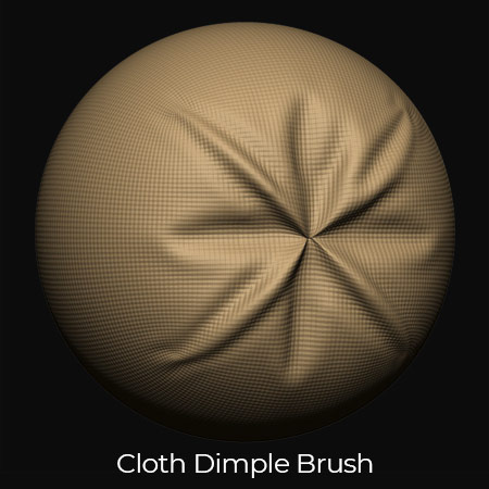 brush dimple zbrush